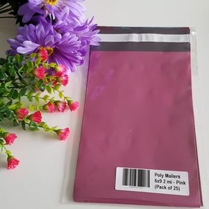 25 pcs Poly Mailers 6"x9" inches